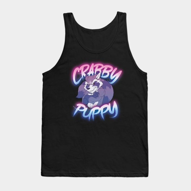 Crabby Puppy Tank Top by Wolfblade